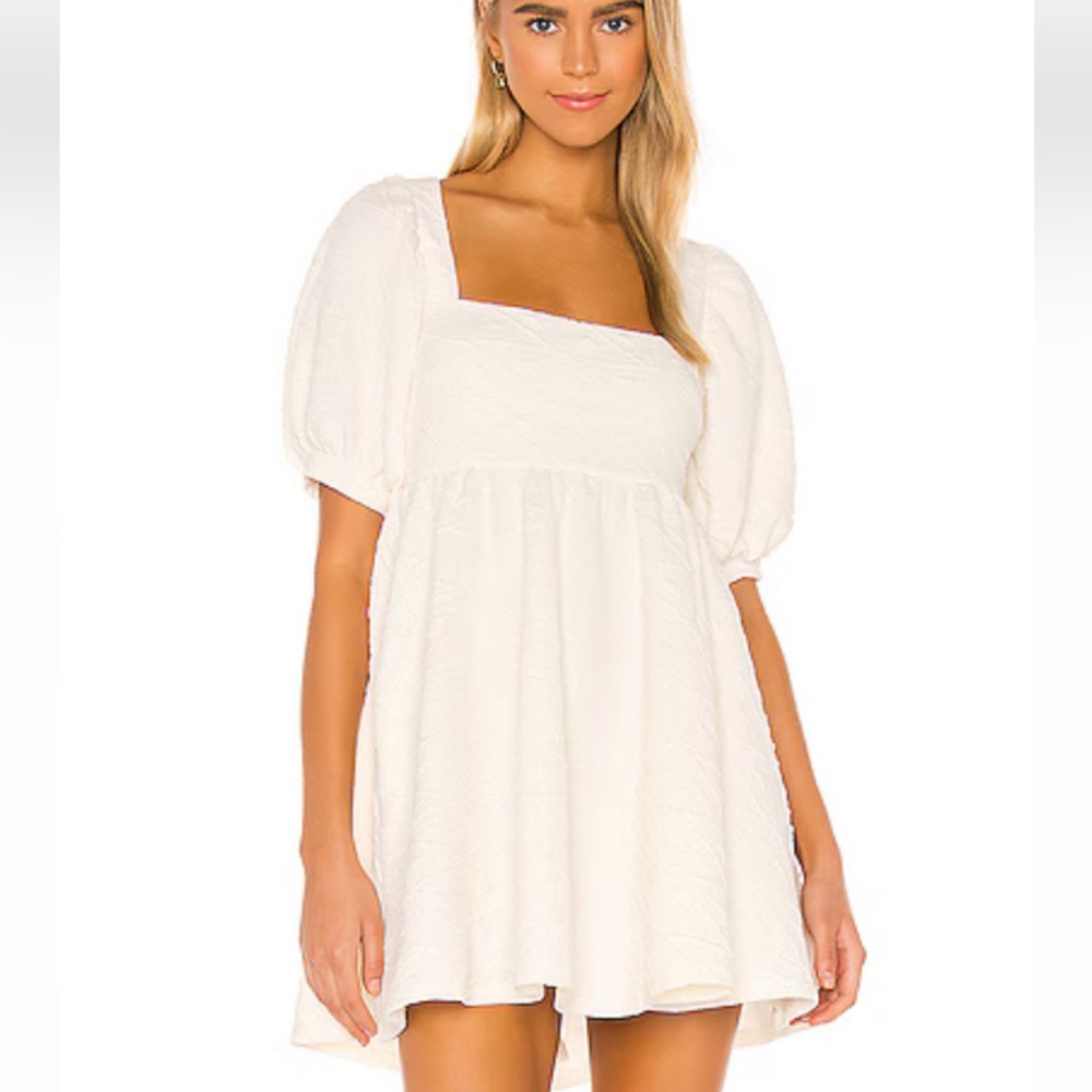NWT Free People White mini dress Size M